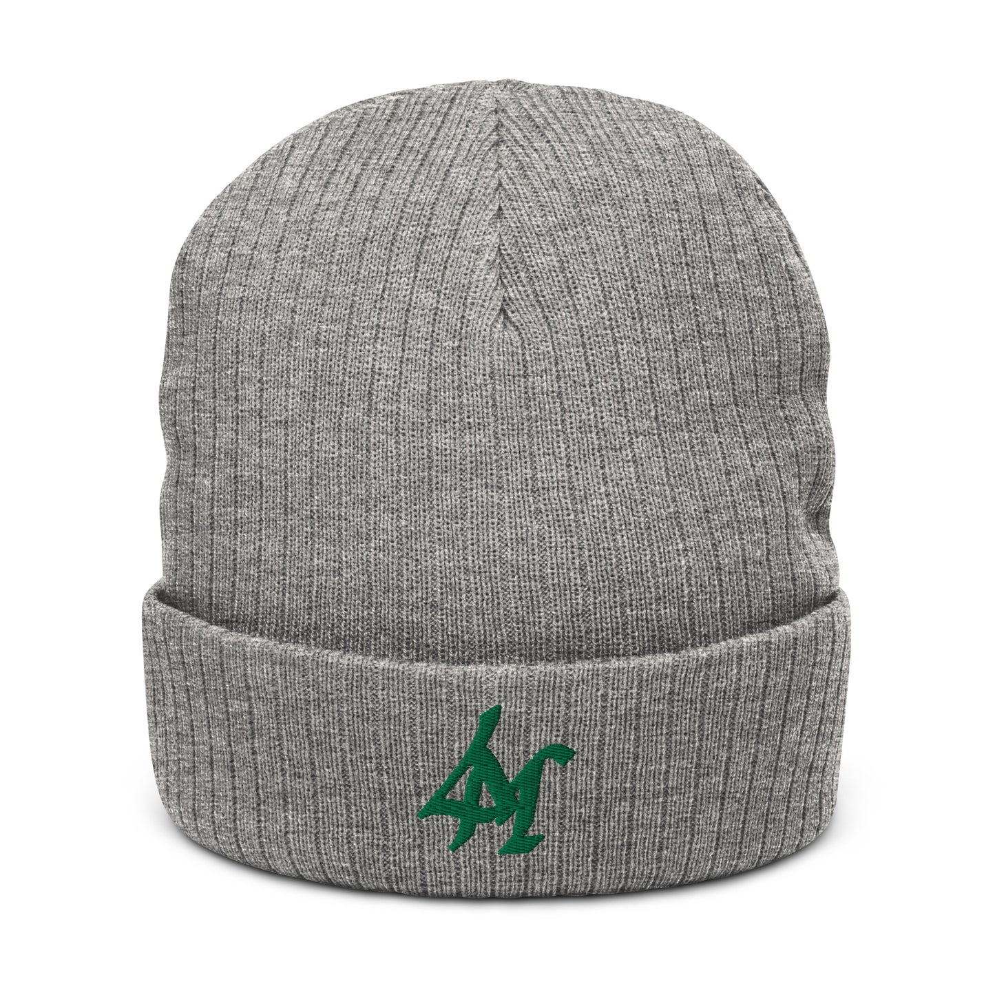 Recycled 4M Ribbed knit beanie