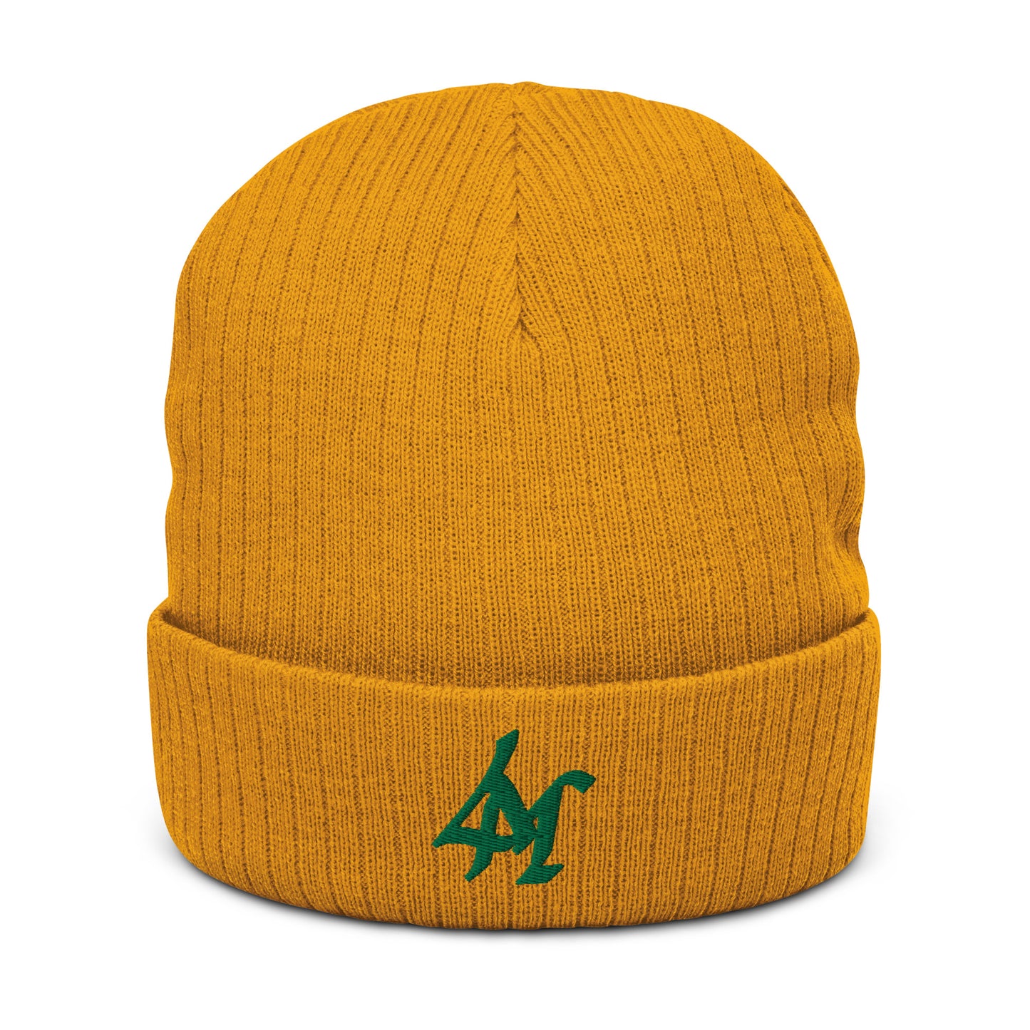 Recycled 4M Ribbed knit beanie